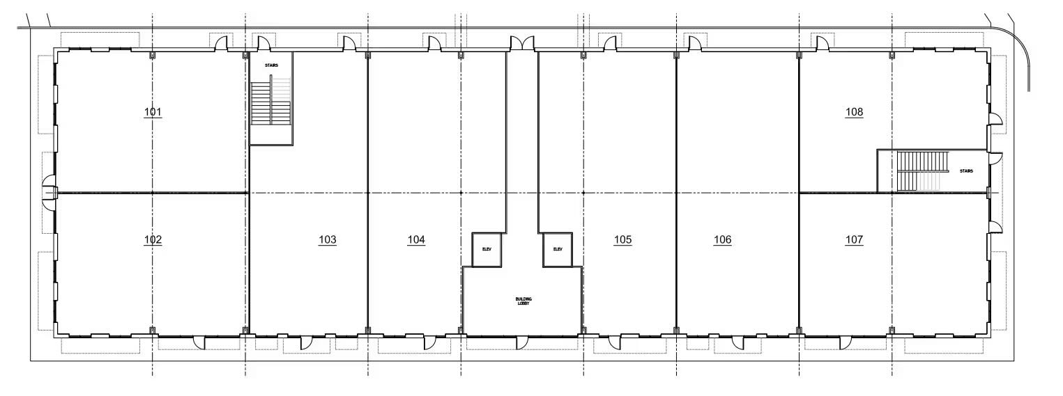 Building 3 Floor Plan - Jacksonville Medical Office Space